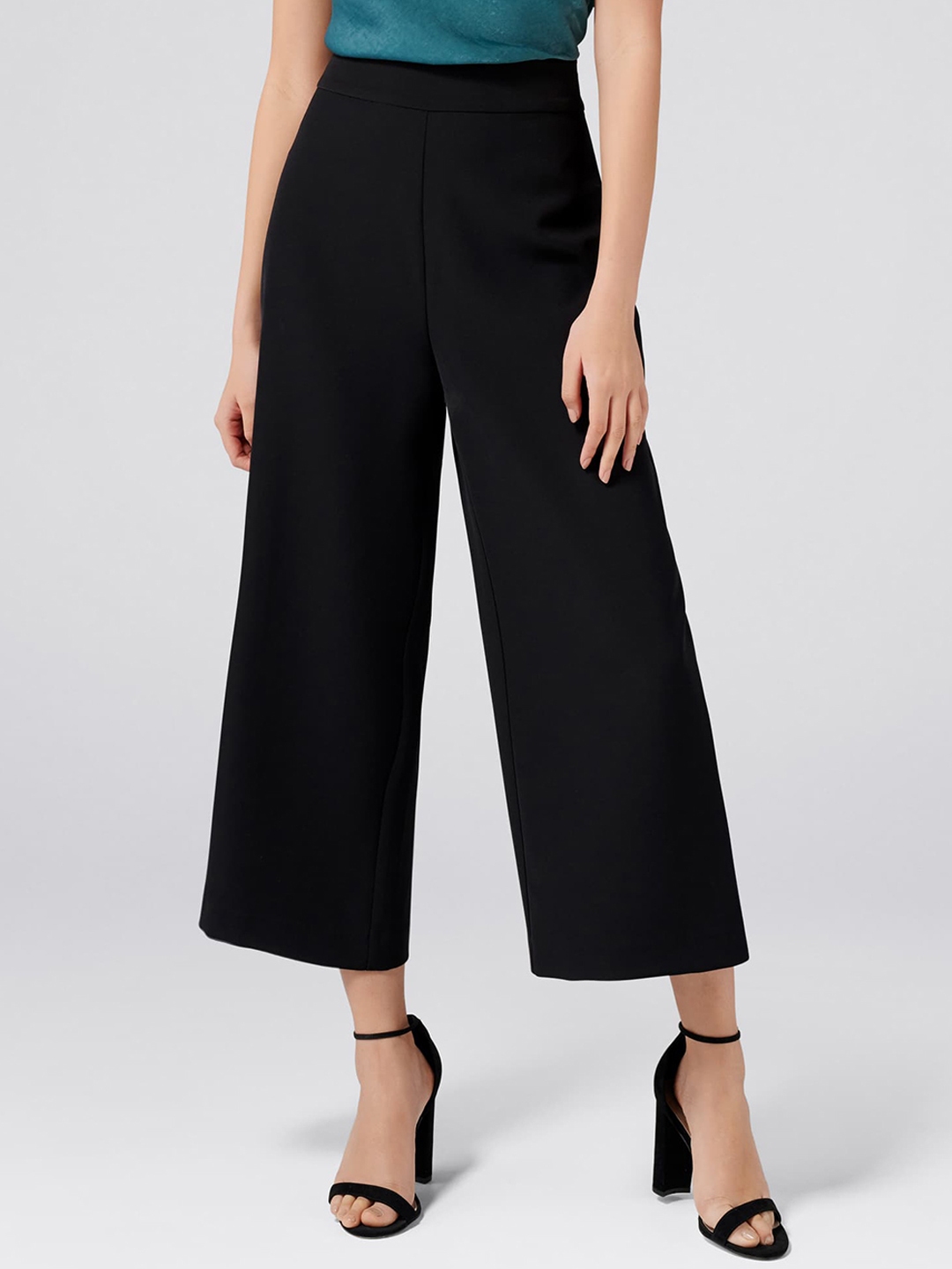 black parallel pants