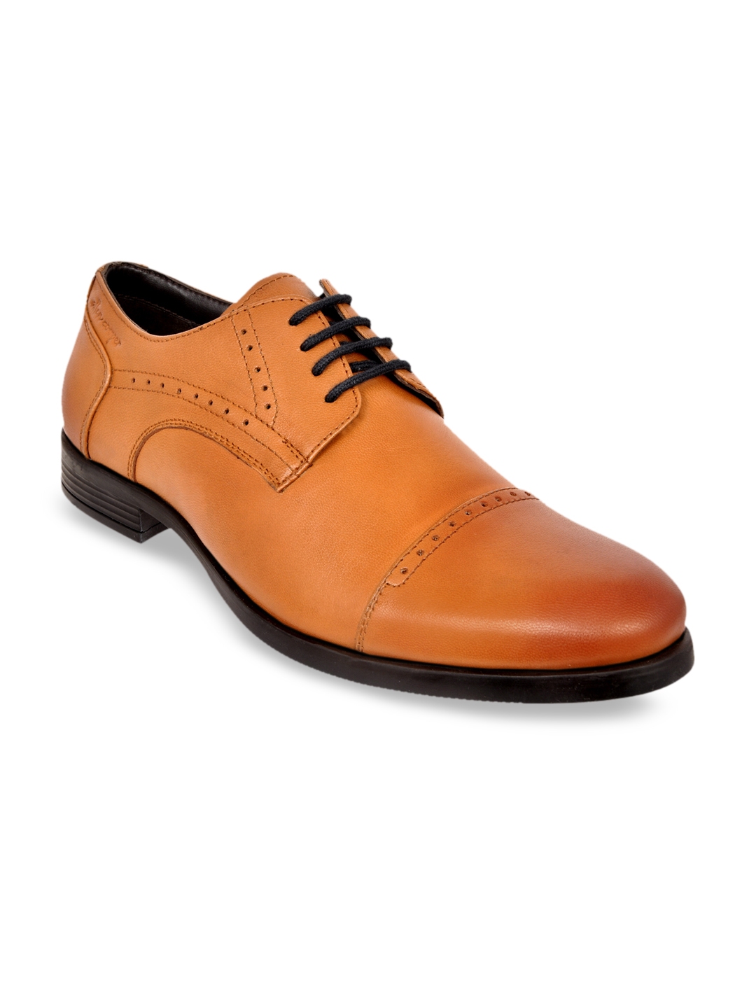 allen cooper tan formal shoes