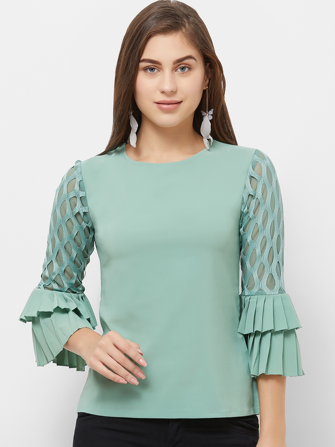 myntra ladies formal tops