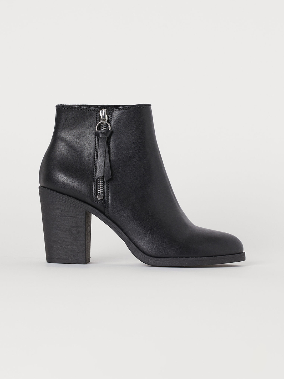 h&m ankle boots black