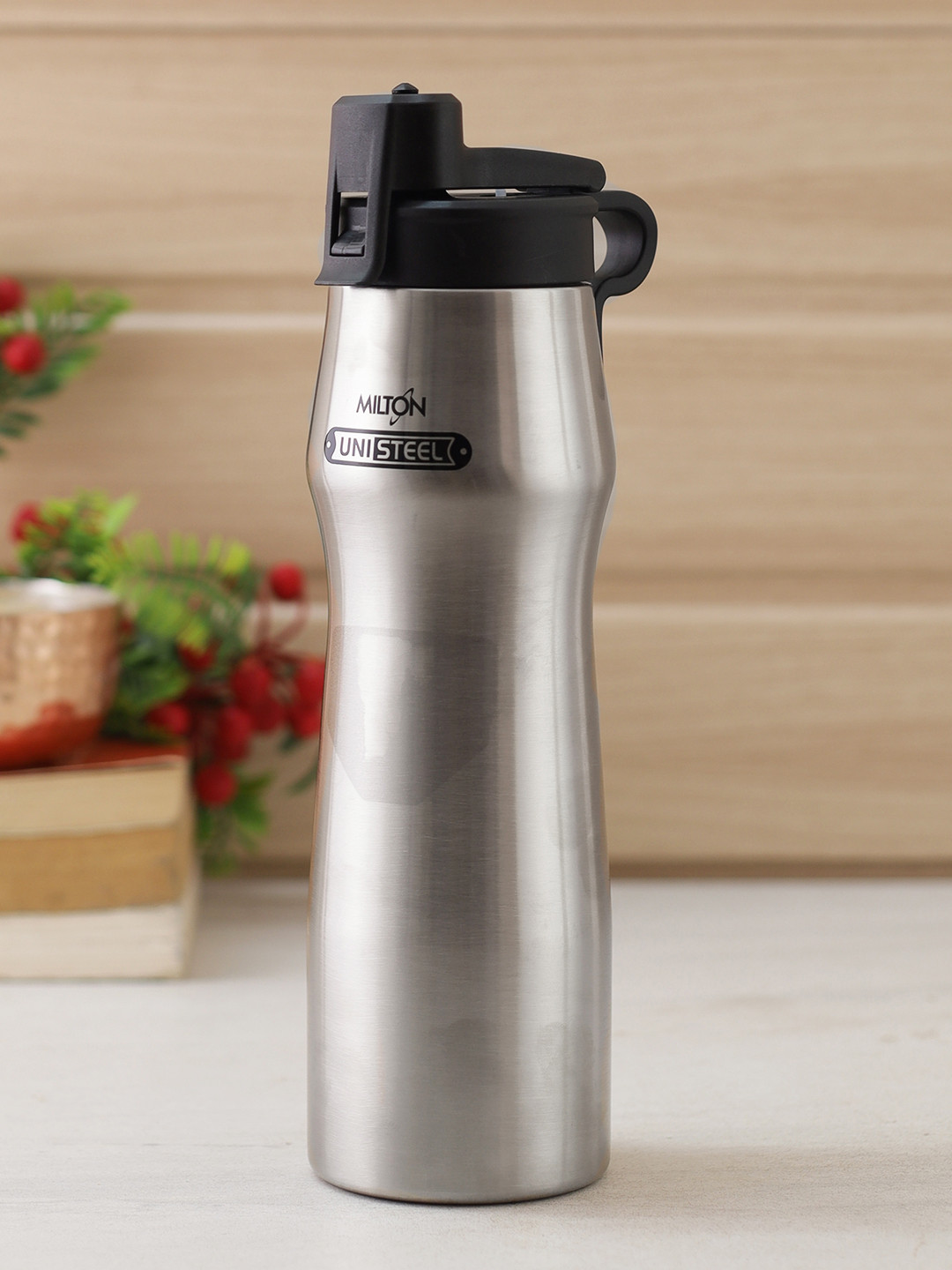 Buy Milton Silver Toned Champ 1000 Unisteel Fridge Water Bottle 950ml