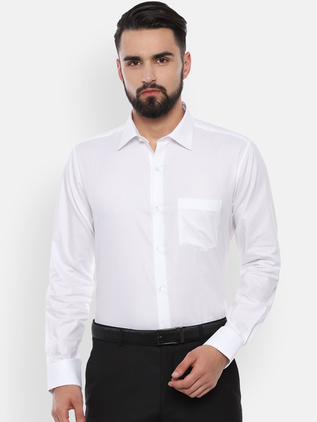 cream formal shirt mens