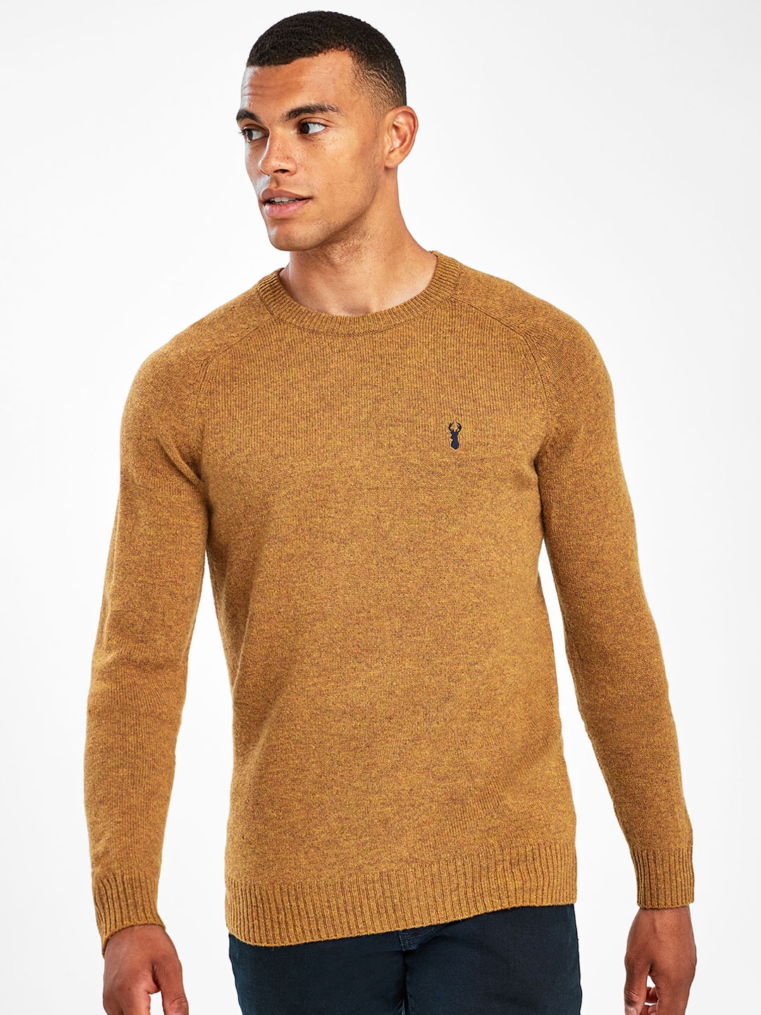 mustard yellow jumper men's