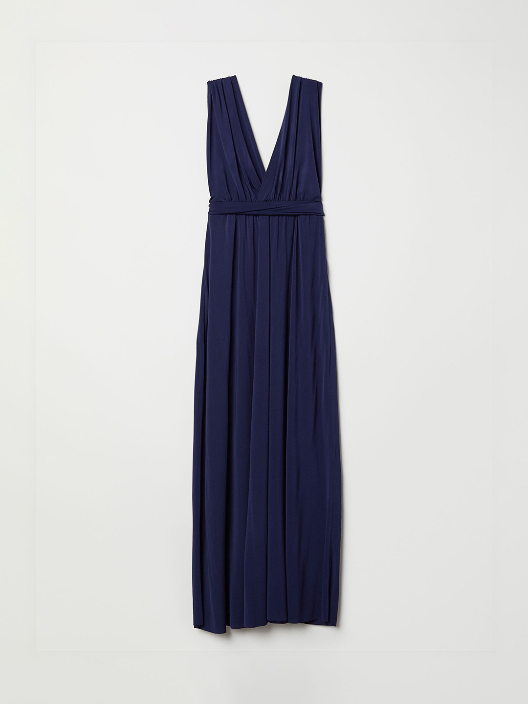Buy H&M Women Navy Blue Multiway Long Dress Dresses for Women