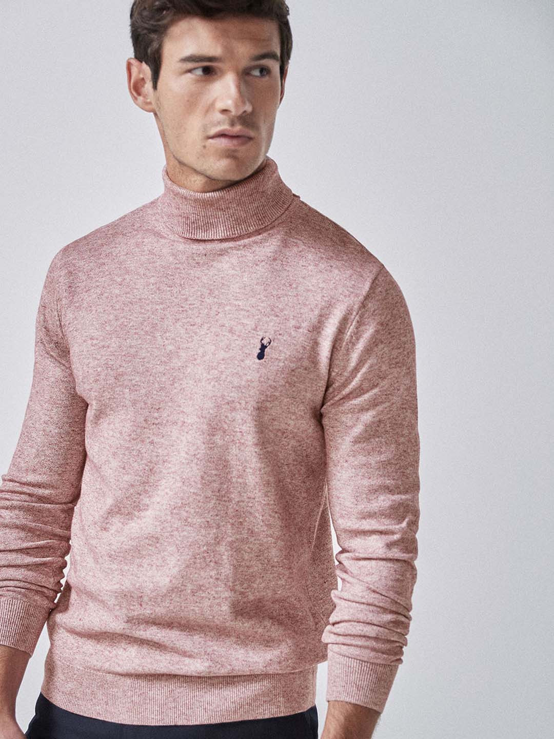 Buy Next Men Pink Solid Sweater Sweaters for Men 10900534 Myntra