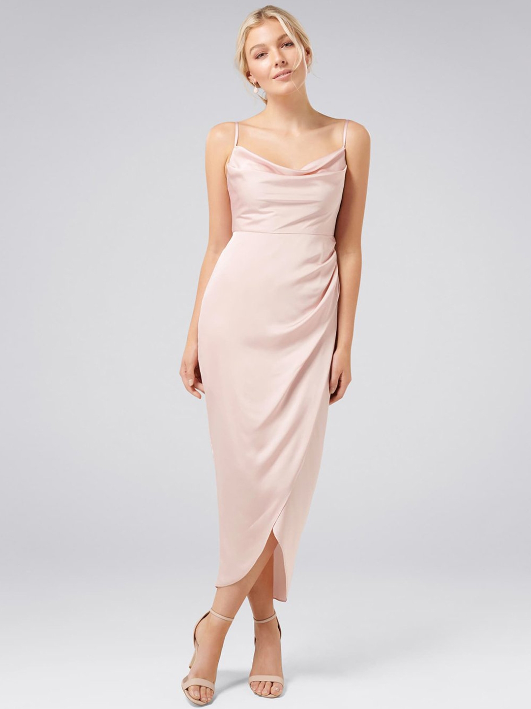 Buy Forever New Women Solid Pink Sheath Dress Dresses For Women 10894326 Myntra