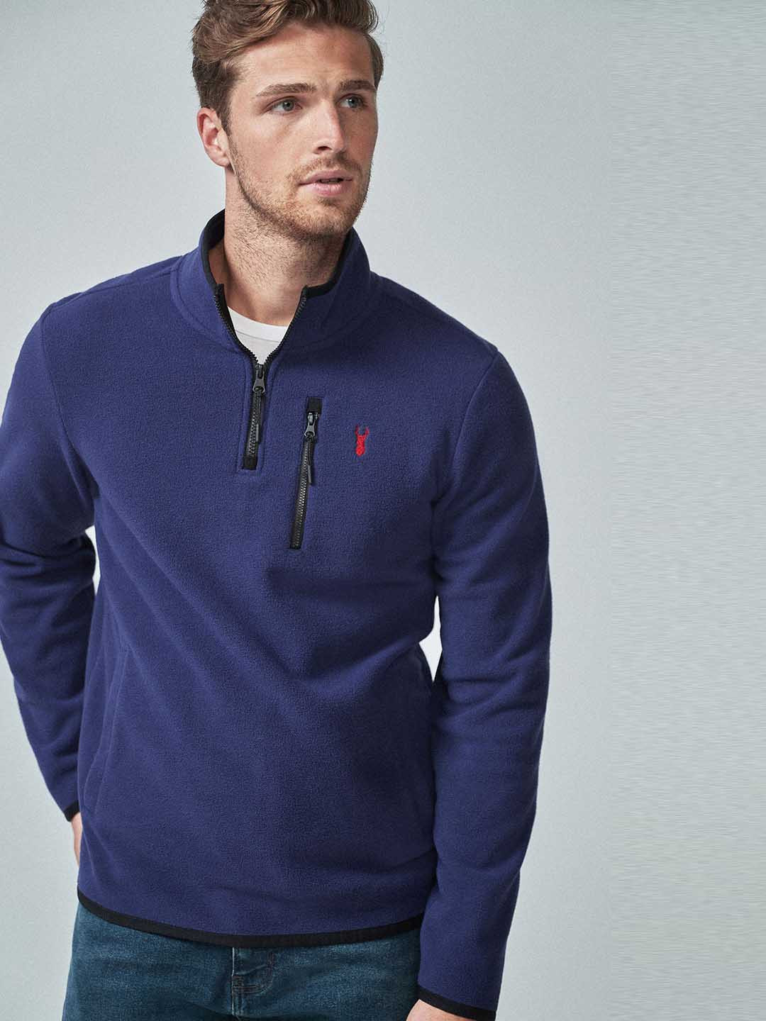 Buy Next Men Blue Solid Sweatshirt Sweatshirts for Men 10897944 Myntra