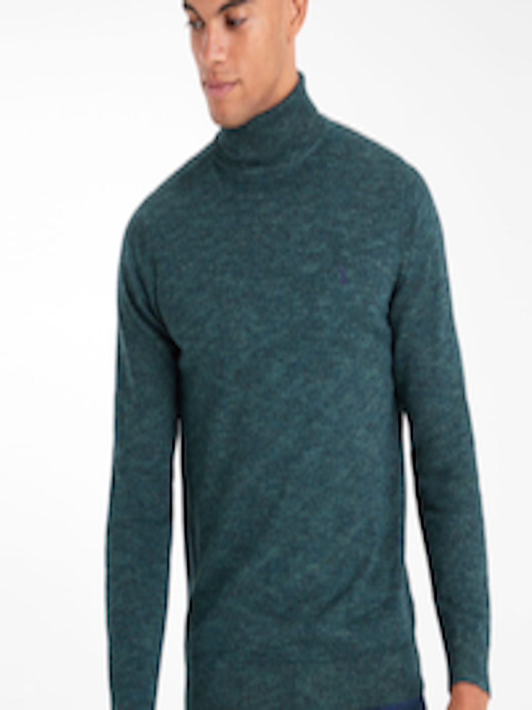 Buy Next Men Green Solid Sweater - Sweaters for Men 10900746 | Myntra