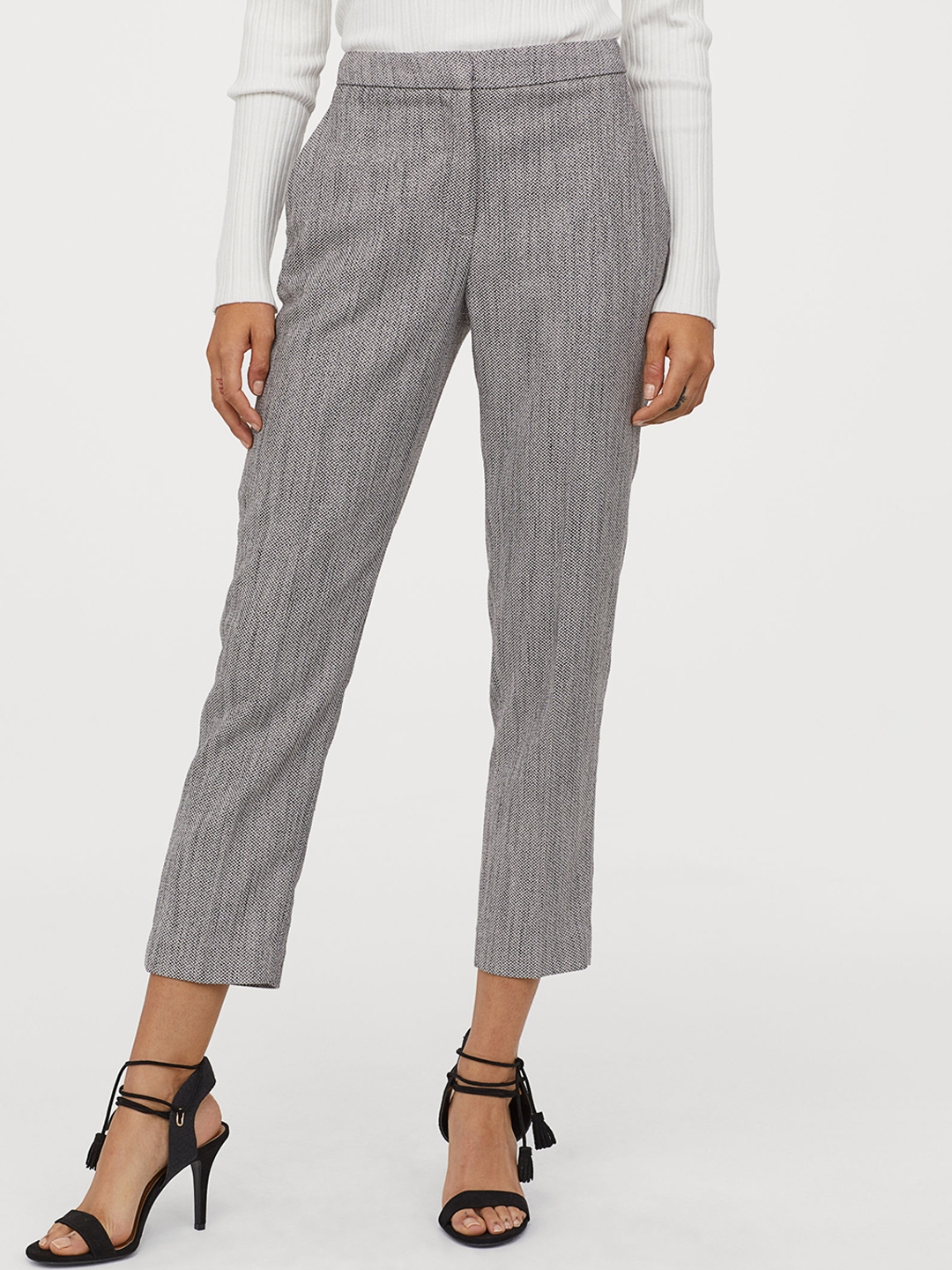 h and m grey trousers