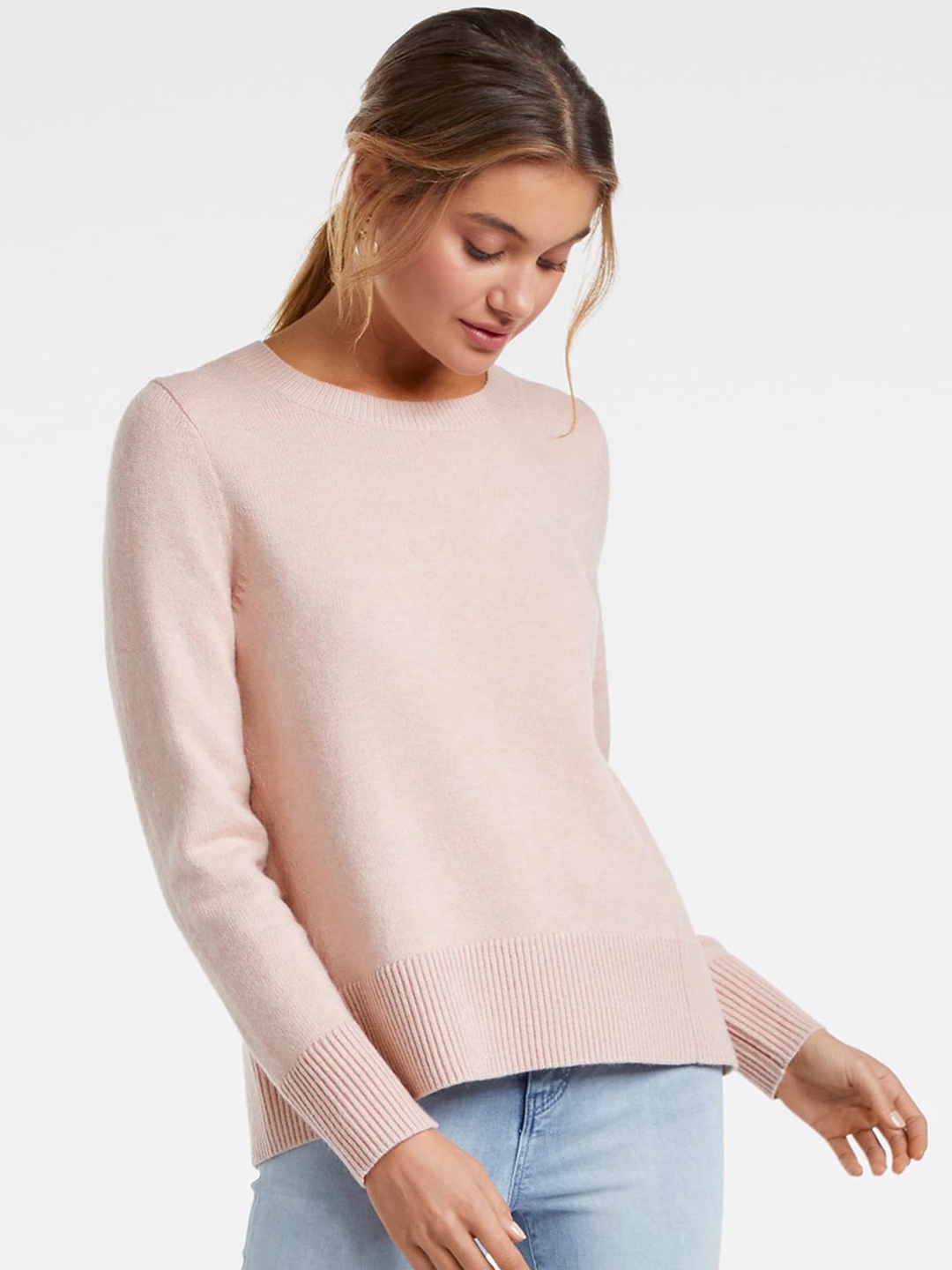 pretty pink sweaters