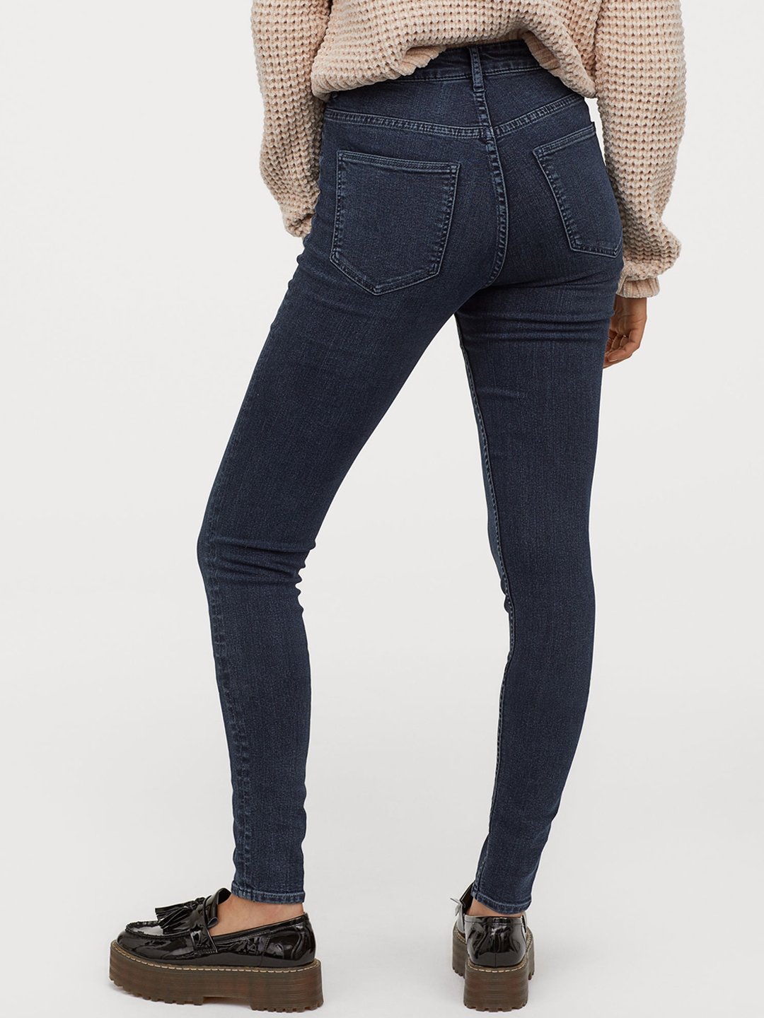 h&m super skinny high jeans