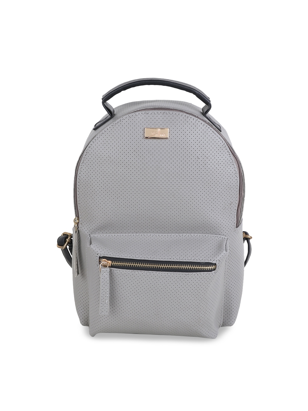 Buy Yelloe Women Grey Solid Backpack Backpacks for Women 10905068