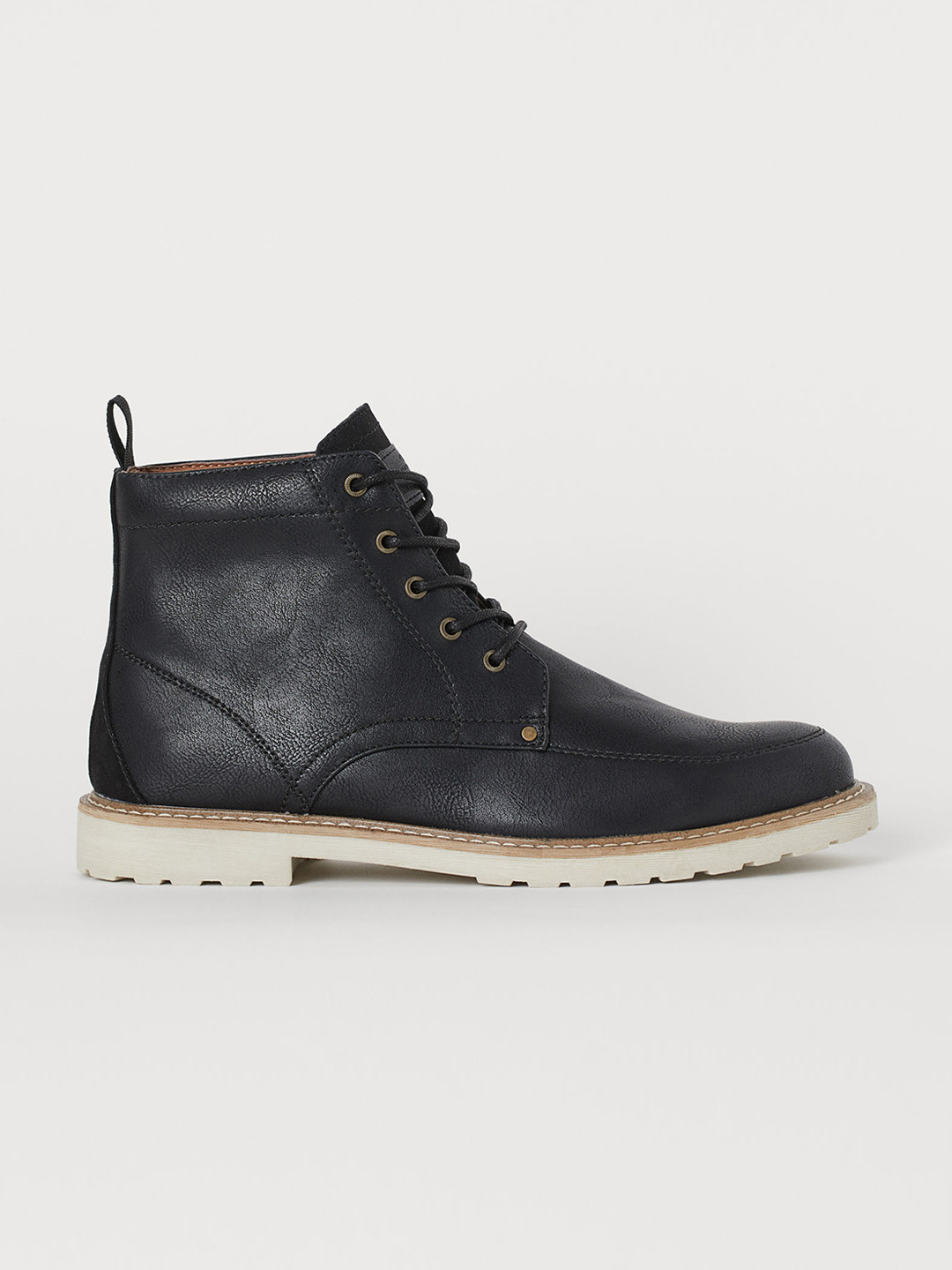 Buy H&M Men Black Boots Casual Shoes for Men 10964602 Myntra