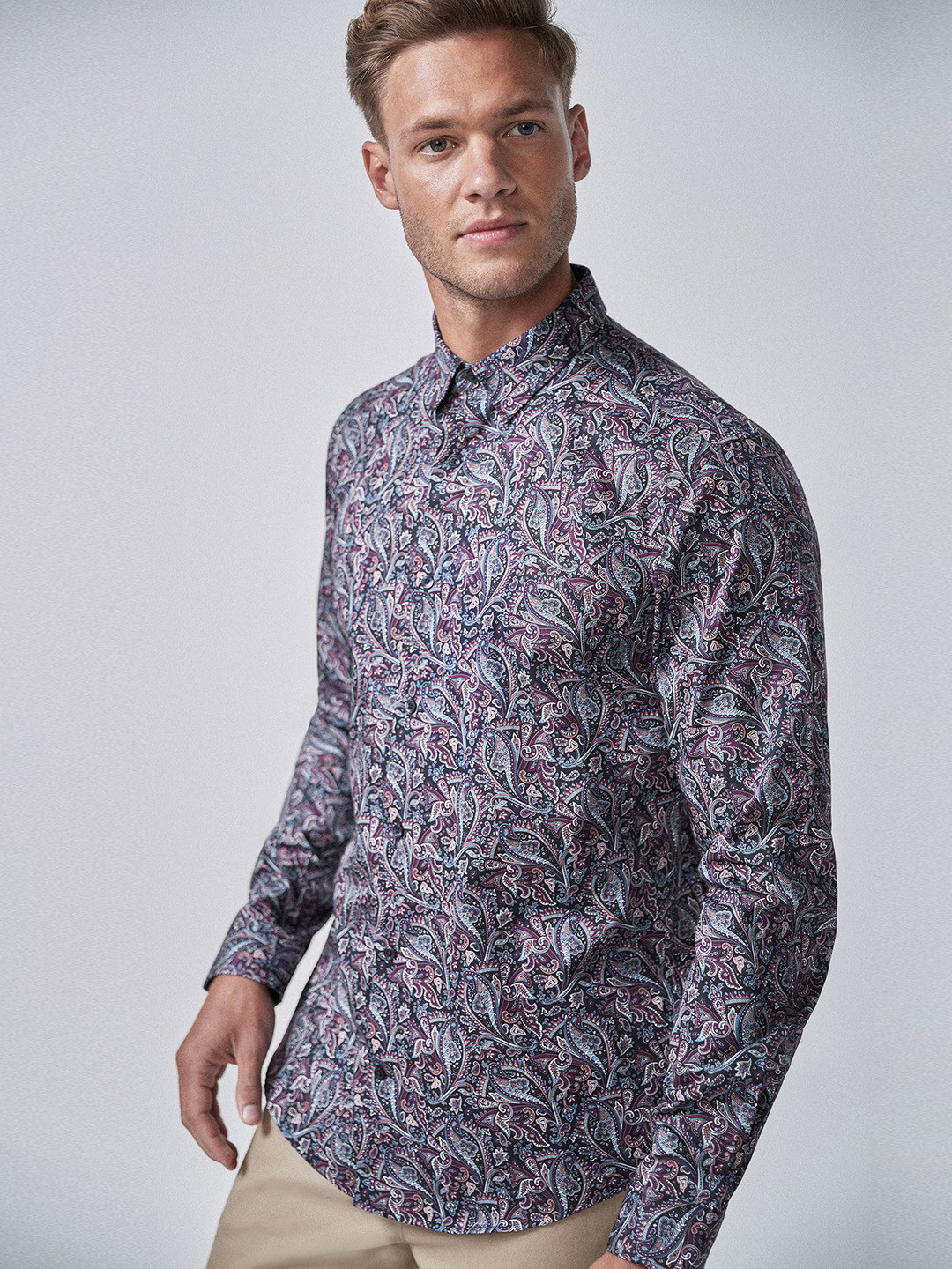 Buy Next Men Multicoloured Regular Fit Printed Casual Shirt Shirts