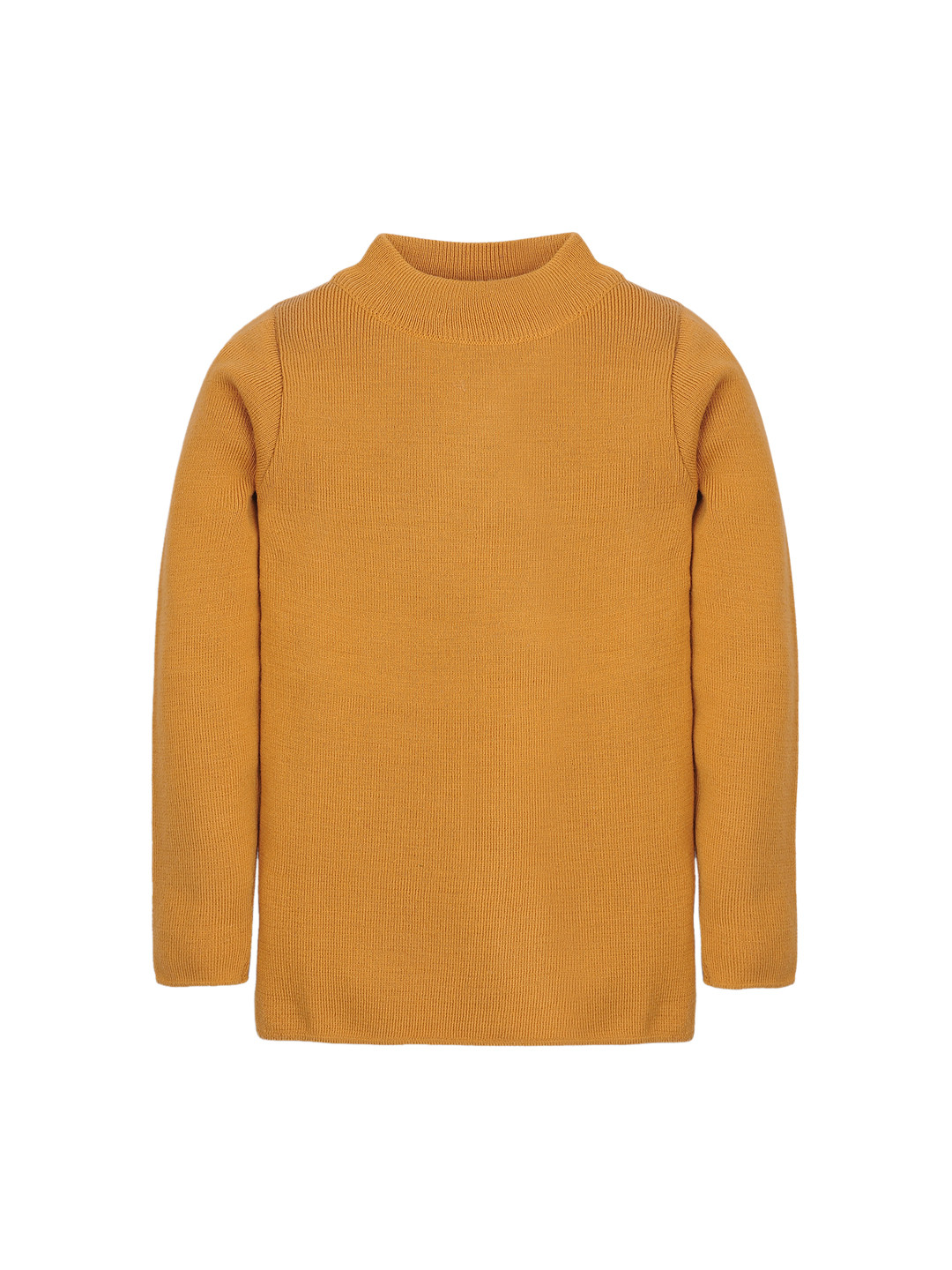 Buy RVK Kids Mustard Yellow Solid Sweater Sweaters for Unisex Kids
