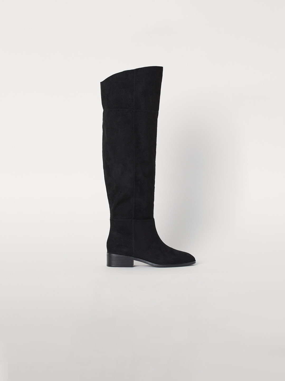 Buy H&M Women Black Knee High Boots Boots for Women 10977770 Myntra