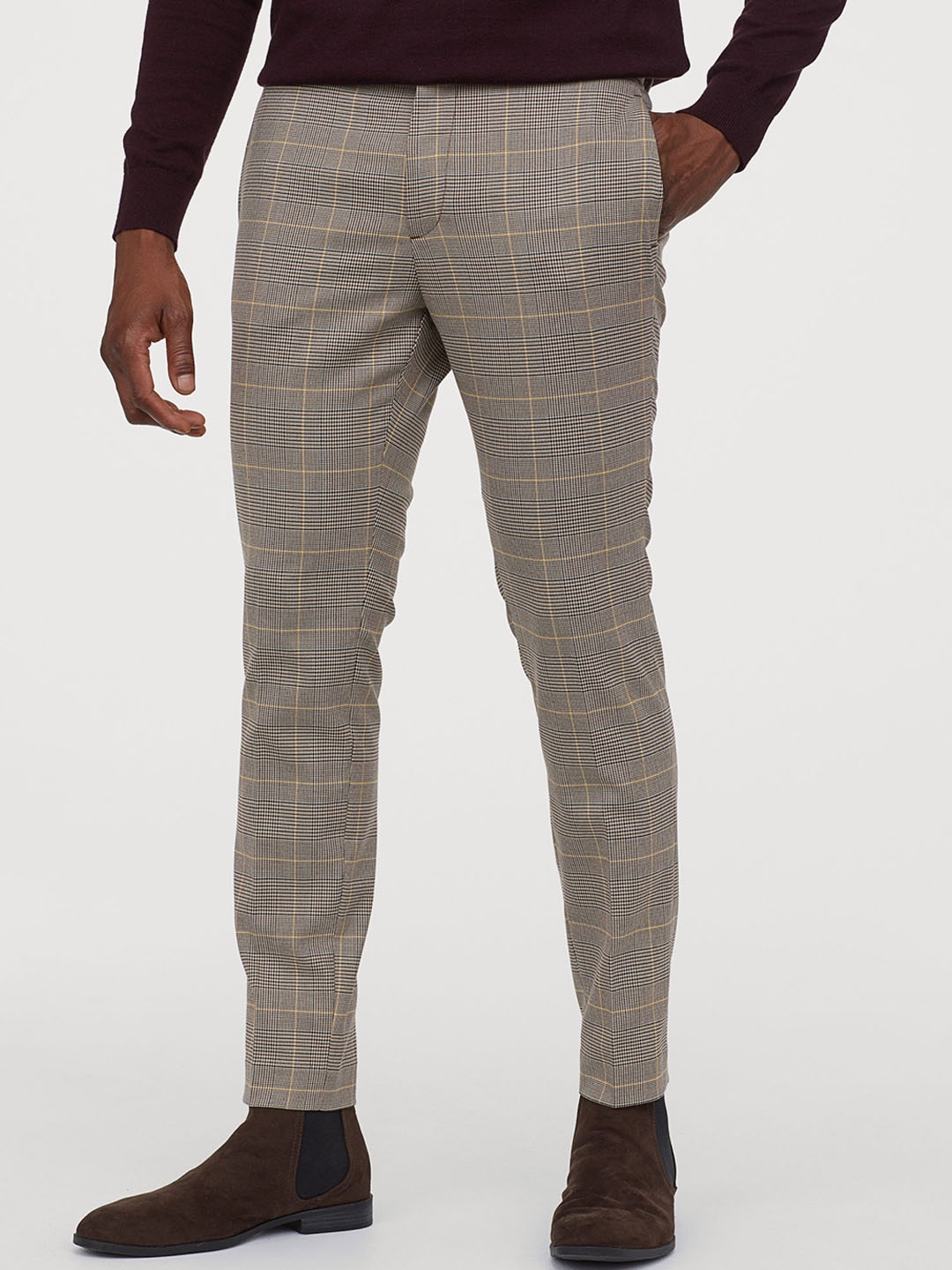 h and m grey trousers
