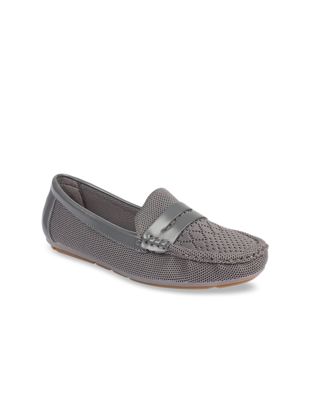 dark gray flats shoes
