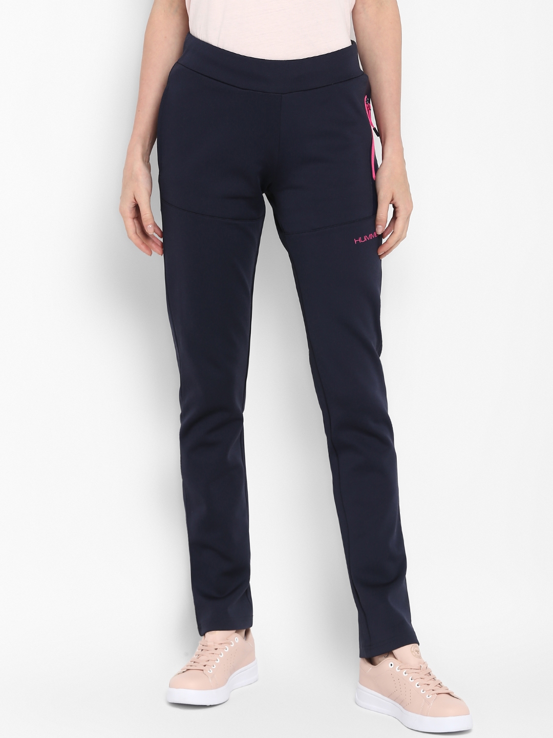 blue track pants women's
