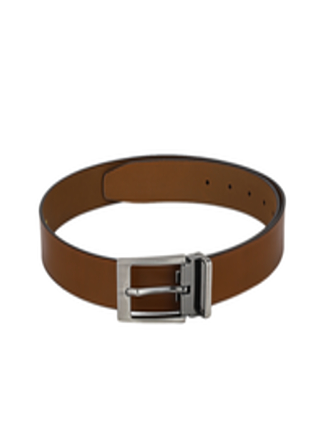 Buy Red Tape Men Tan Brown Textured Leather Belt - Belts for Men 10981742 | Myntra