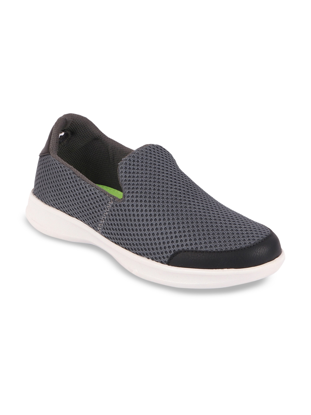 Buy FAUSTO Women Grey Slip On Sneakers - Casual Shoes for Women ...