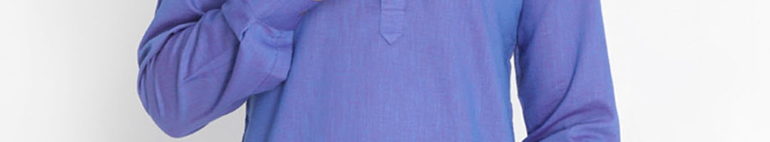 Buy VASTRAMAY Men Purple Solid Pathani Kurta - Kurtas for Men 11005906 ...