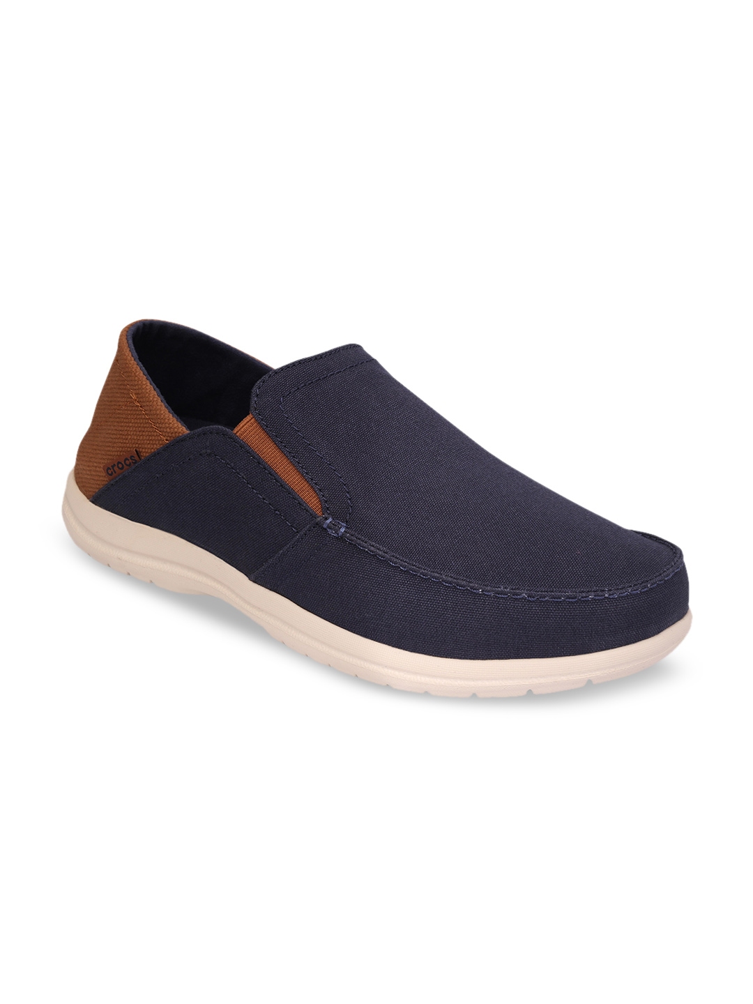 navy blue mens crocs