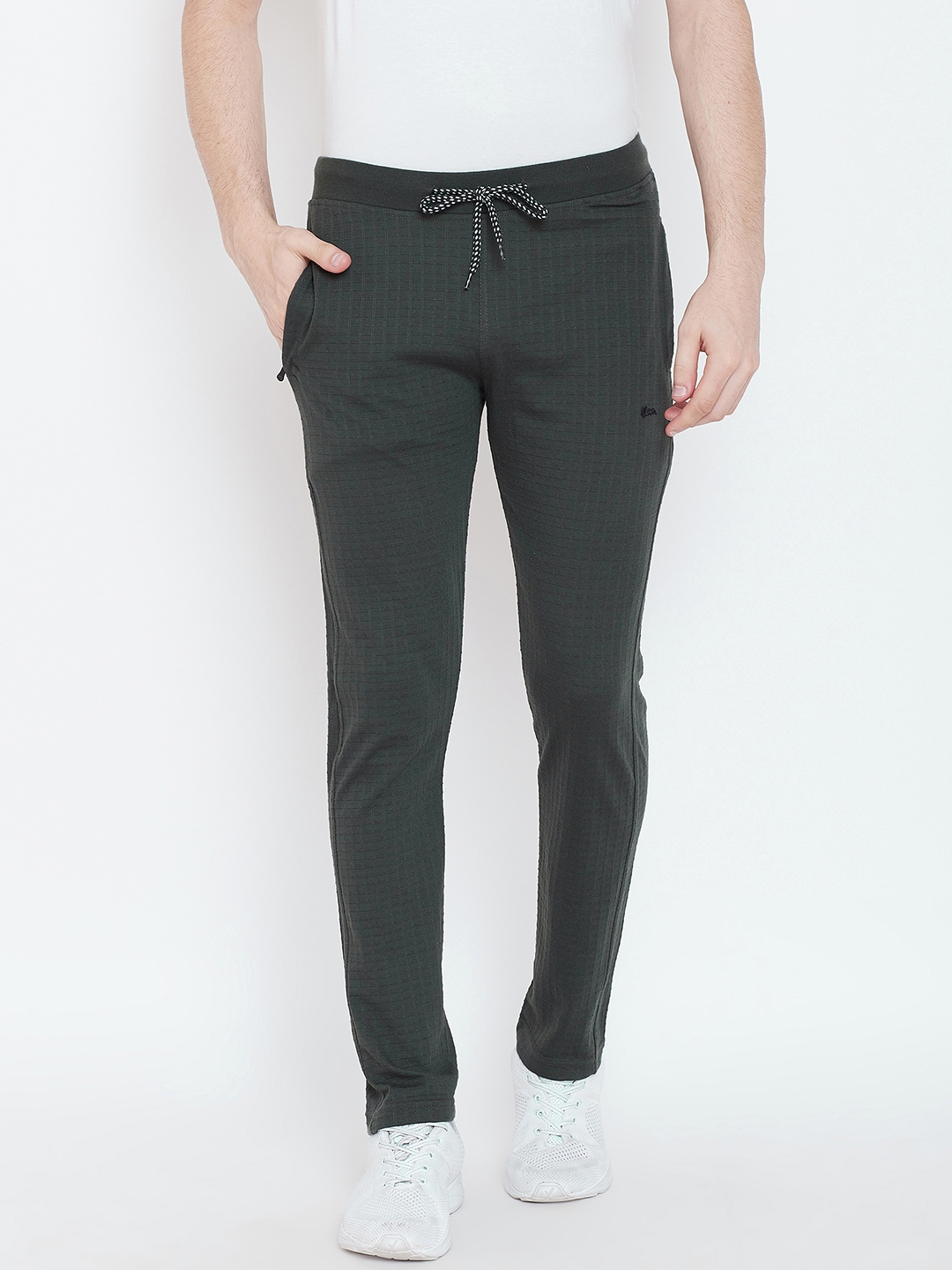olive track pants