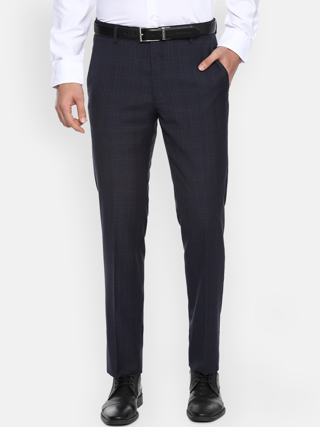 van heusen bright navy pants