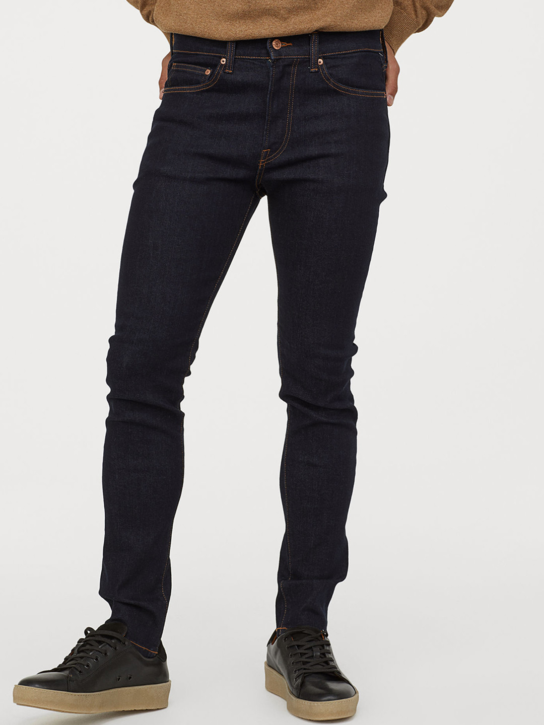Buy H&M Men Blue Skinny Jeans Jeans for Men 11024256 Myntra
