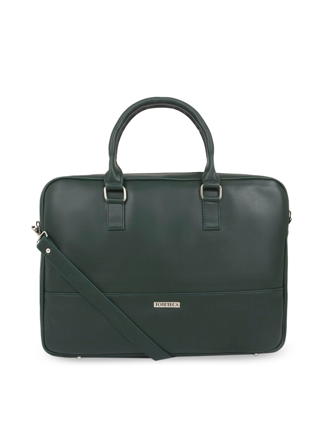 Buy Toteteca Women Green Solid Laptop Bag Laptop Bag for Women