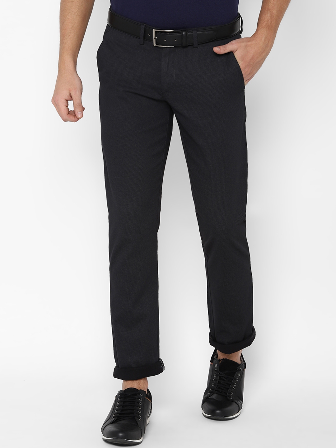 allen solly formal pants