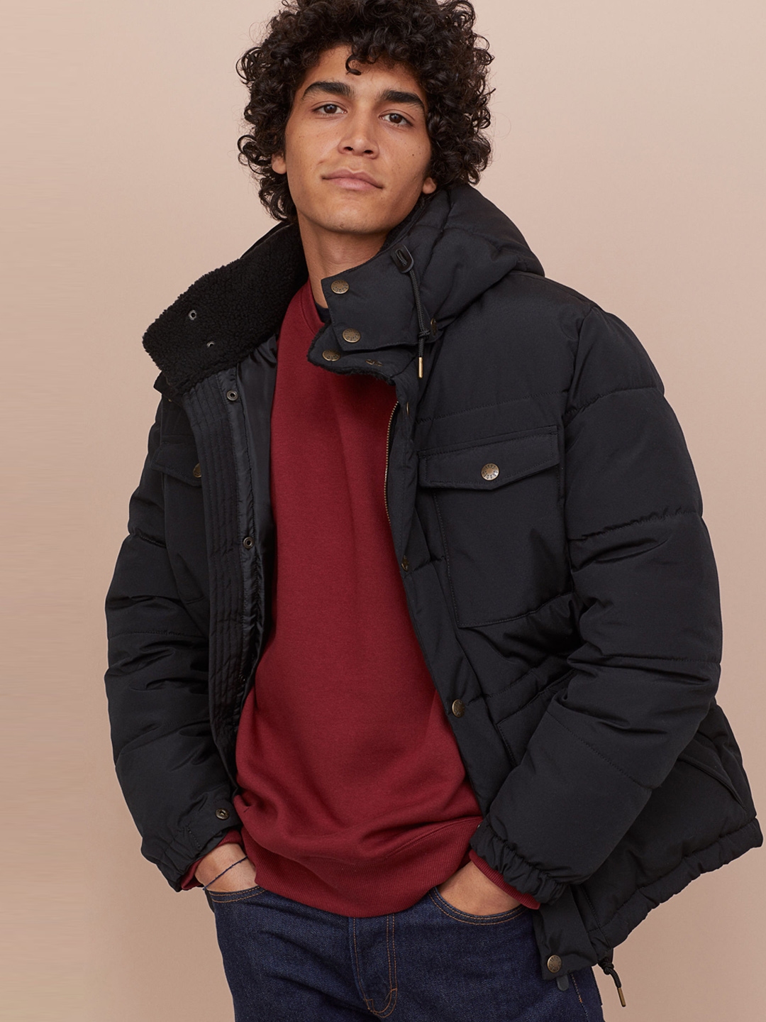 h&m men's jackets and coats