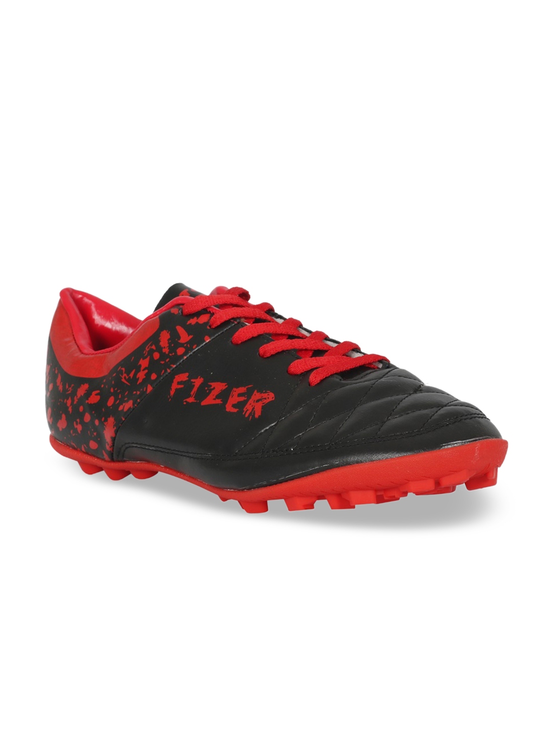 Buy VECTOR X Men Black & Red Mesh Football Shoes - Sports Shoes for Men