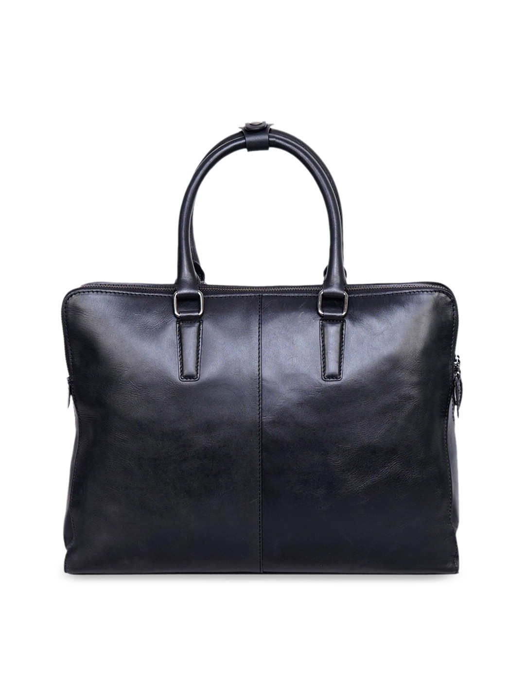 Buy Justanned Men Black Solid Leather Laptop Bag Laptop Bag for Men