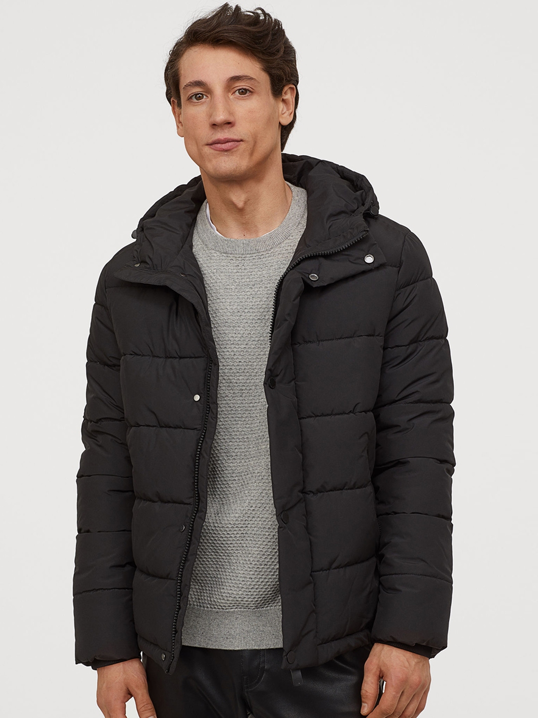 h&m black jacket