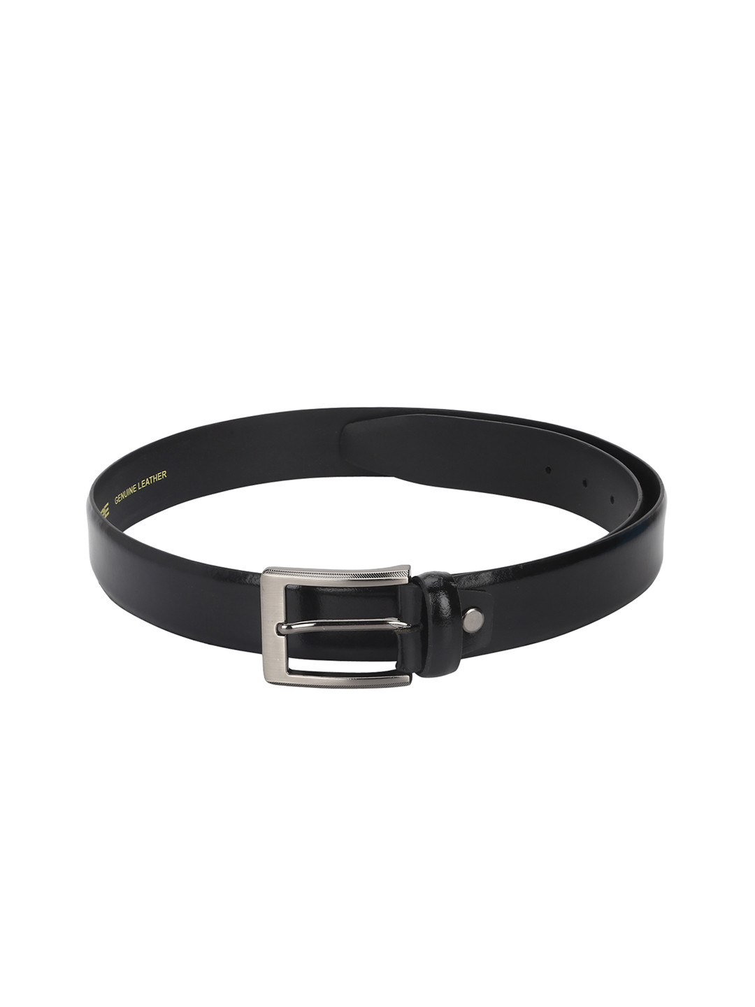 Buy Red Tape Men Black Solid Leather Belt Belts for Men 11067440 Myntra