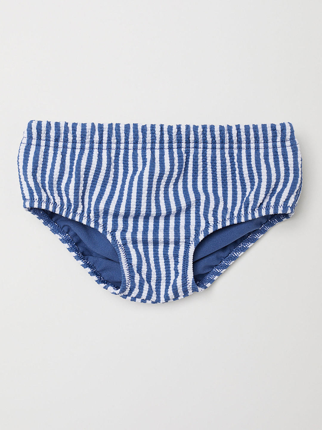 Buy H&M Boys Blue & White Striped Swim Pants 0601122001 Swim Bottoms