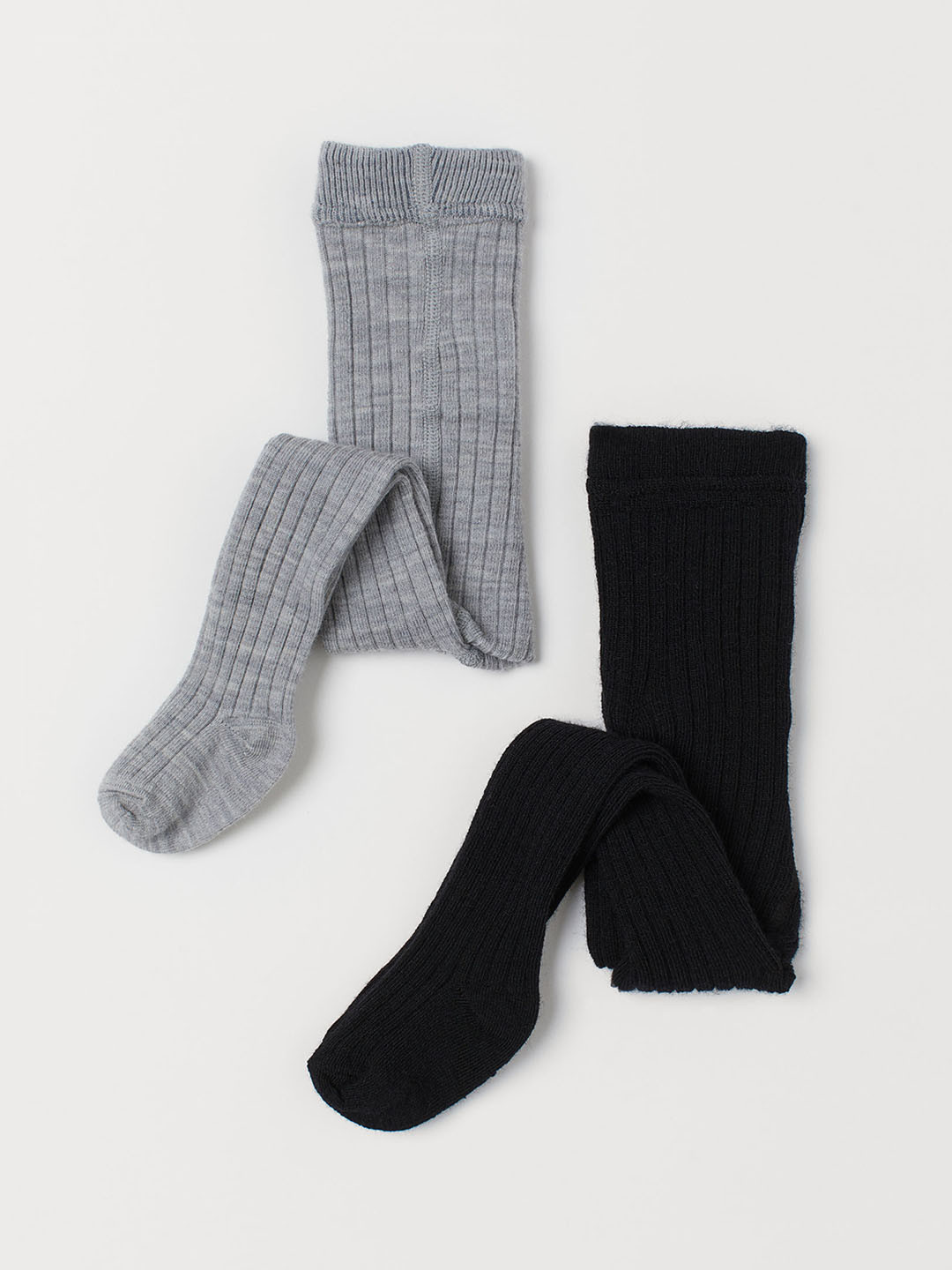 Buy H&M Girls 2 Pack Wool Blend Tights Socks for Girls 10912450 Myntra