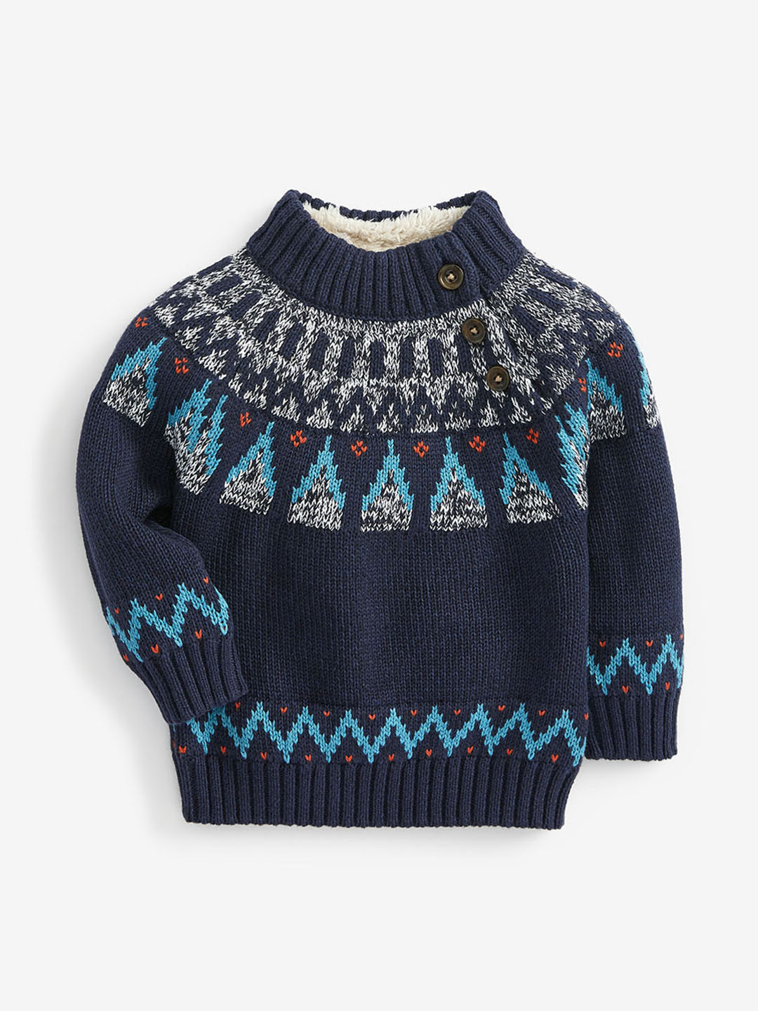 Baby boy navy blue sweater Clearance