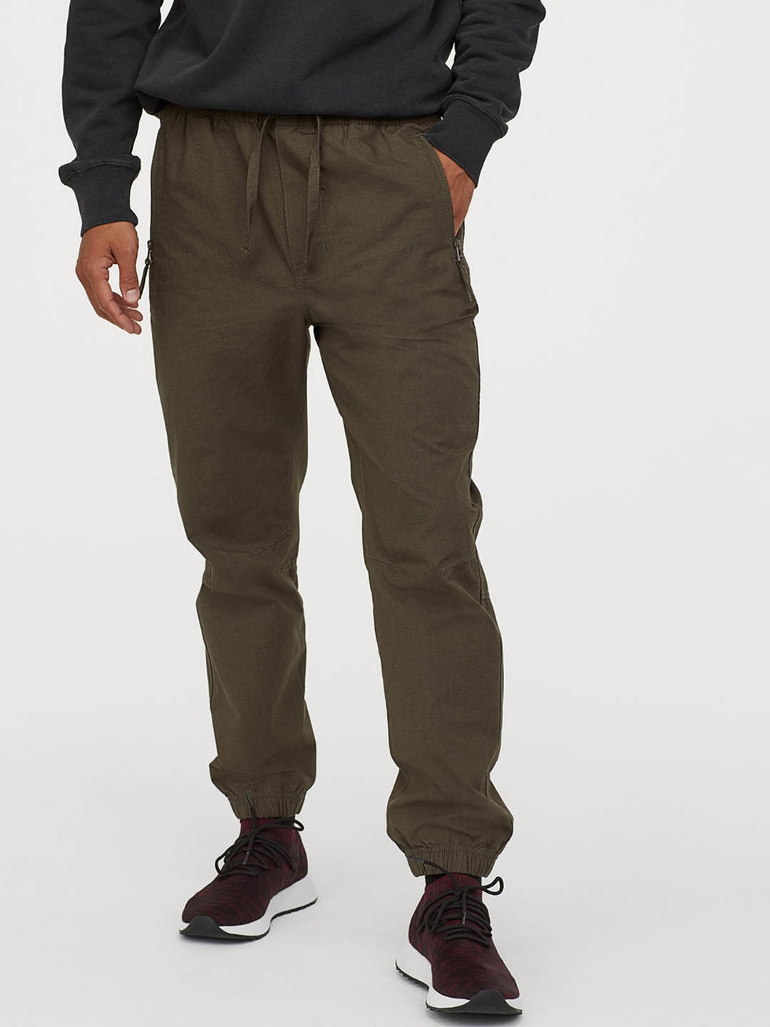 mens joggers olive