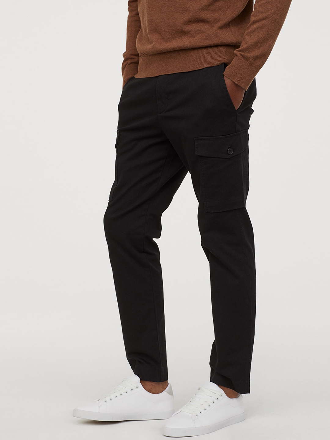 h and m cargo trousers