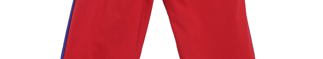 Buy SWEET ANGEL Kids Red Solid Straight Fit Track Pants - Track Pants ...