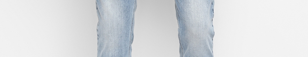 Buy SPYKAR Men Blue Slim Fit Mid Rise Clean Look Jeans - Jeans for Men ...