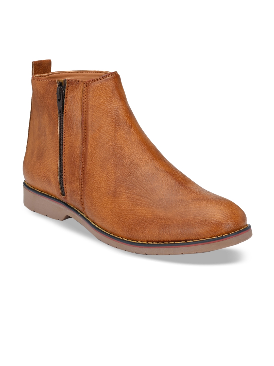 light tan flat boots