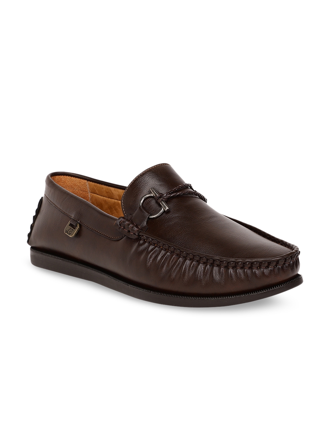 Buy Respiro Men Brown Solid Loafers - Casual Shoes for Men 10931456 ...