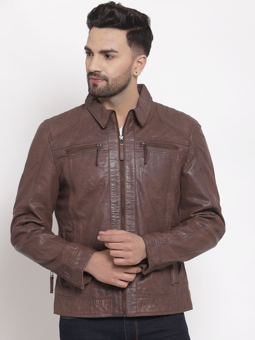 teakwood leather jacket price