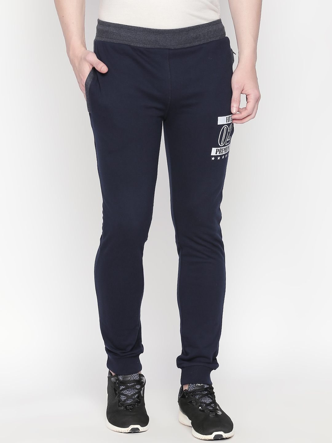navy blue joggers mens