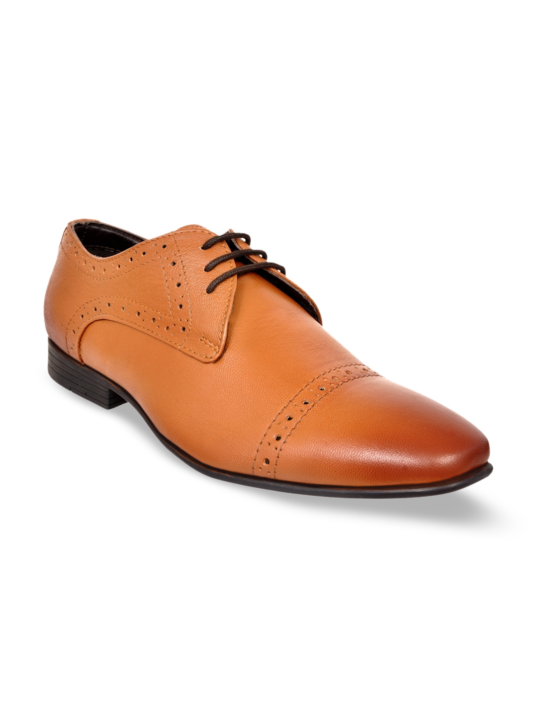 allen cooper tan formal shoes