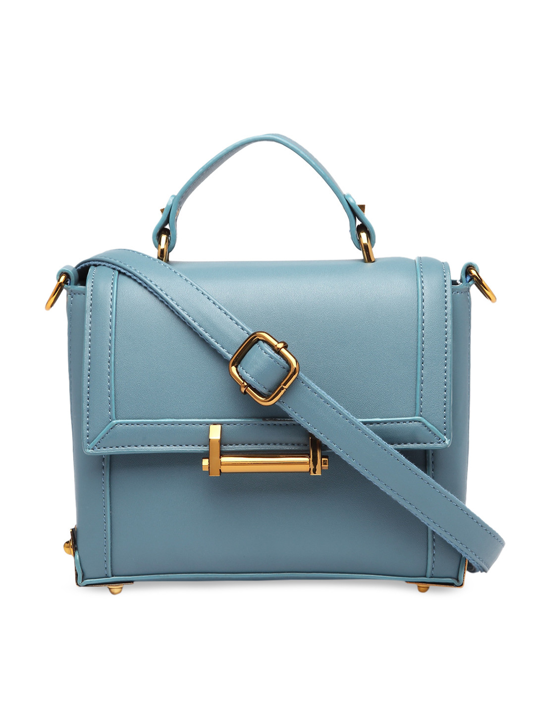 Buy Diana Korr Blue Solid Handheld Bag Handbags for Women 11161042